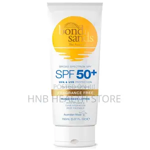 Bondi Sands Sunscreen.