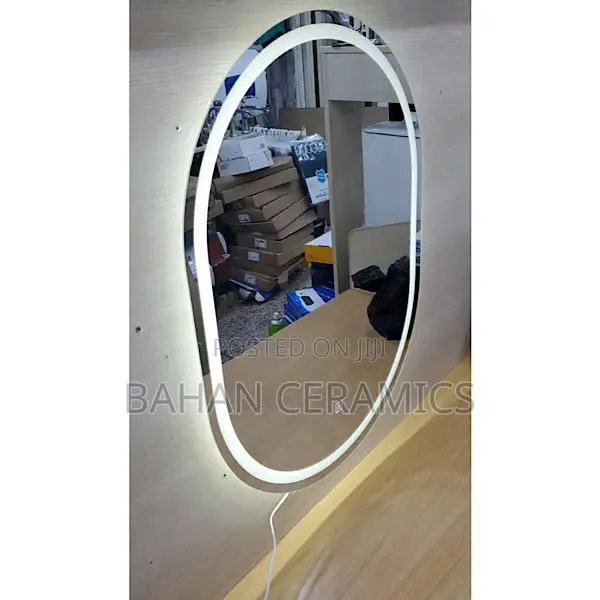 Framed Oval Led Mirrors