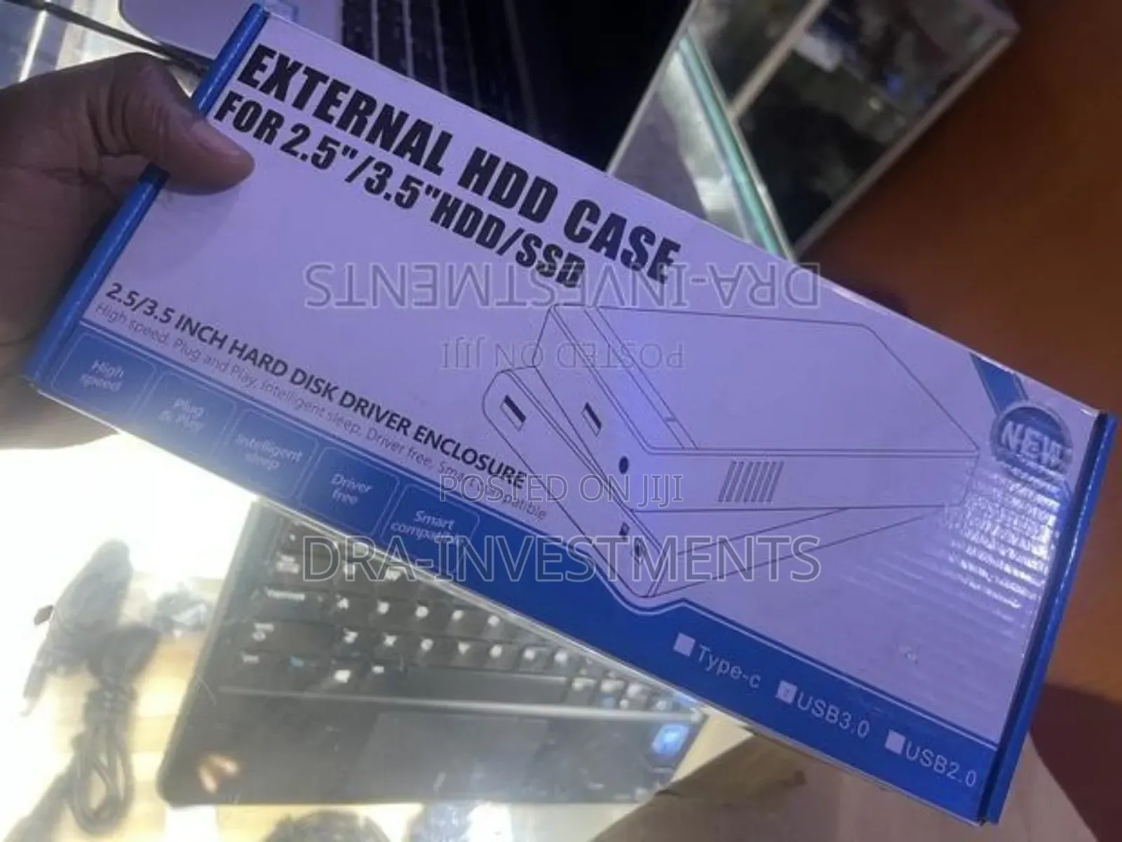 External Desktop Hard Drive Casing / Enclosure 2.0 Speed