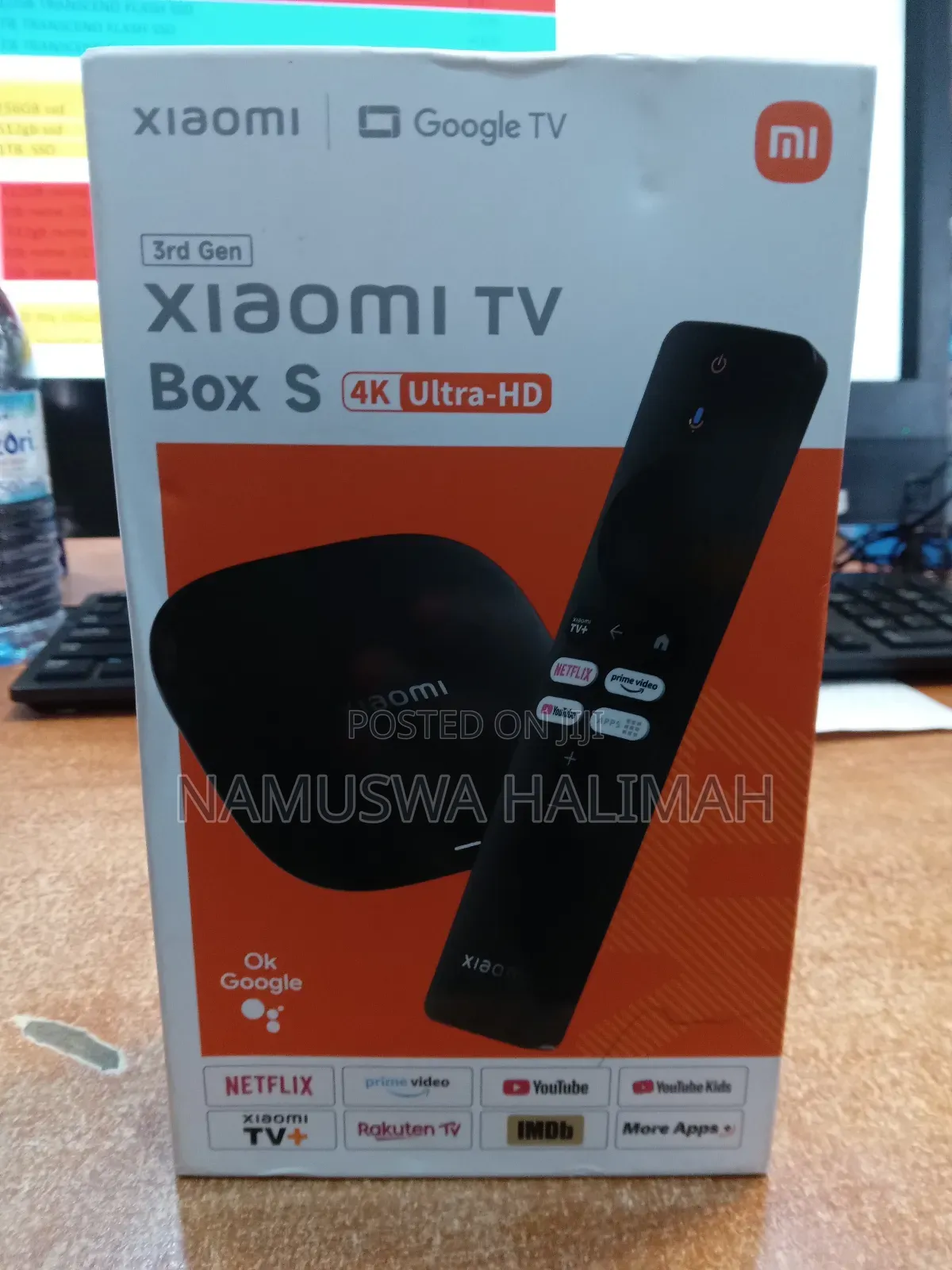 Xiaomi Tv Box S (3rd Gen) With Google Tv.
