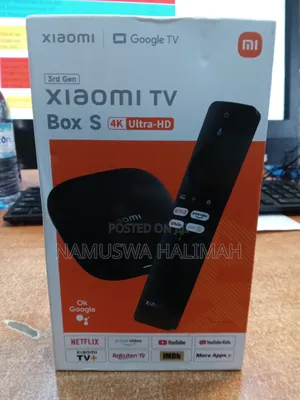 Xiaomi Tv Box S (3rd Gen) With Google Tv.