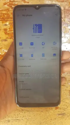 Tecno Pop 5 Pro 32 GB Blue
