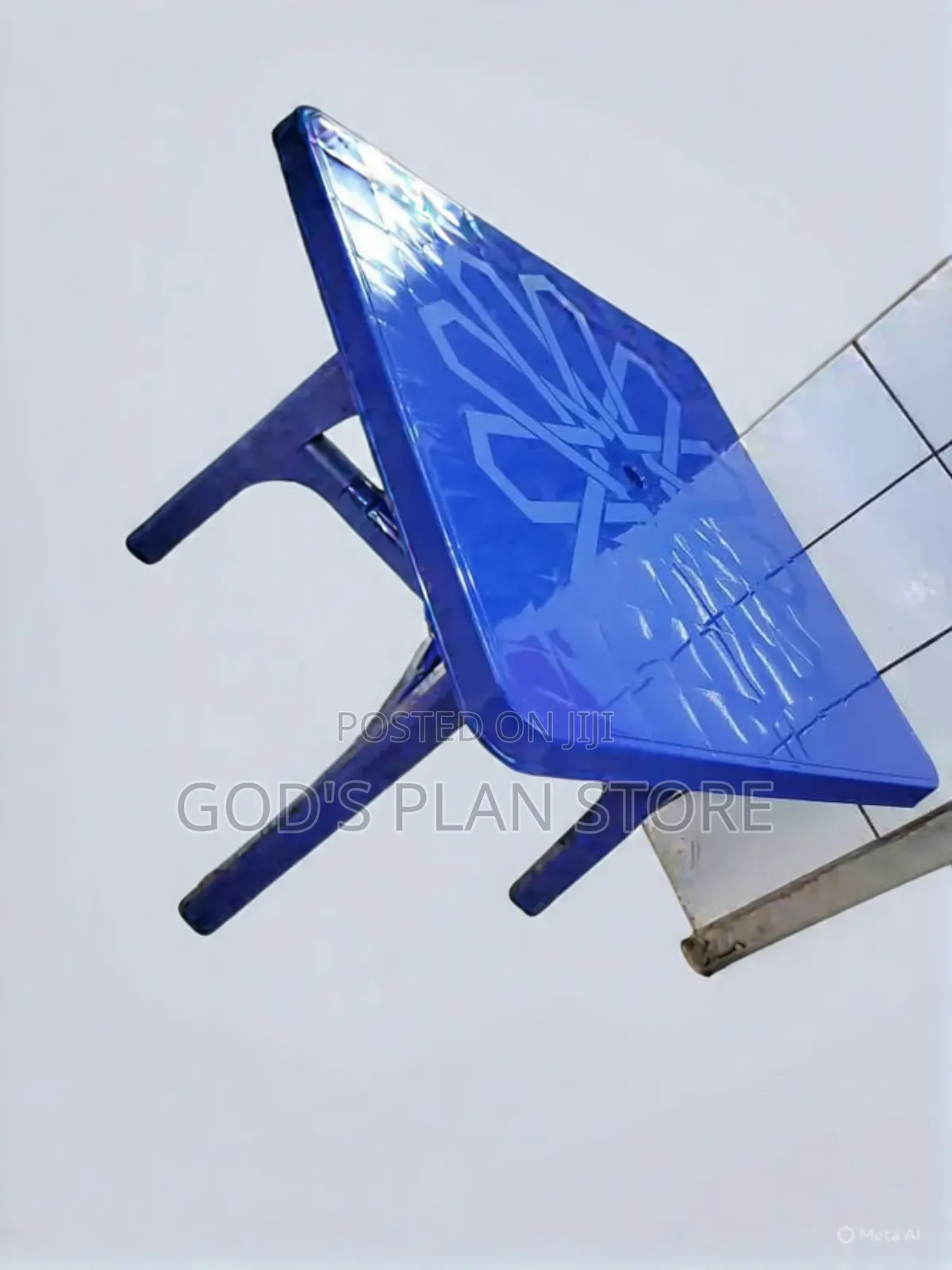 Hotel (Blue) Plastic Table Plastic Table
