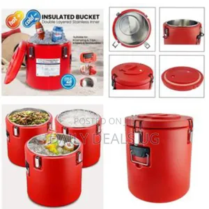 18l Commercial Insulated Rice Barrel Cold Beverage Carrier