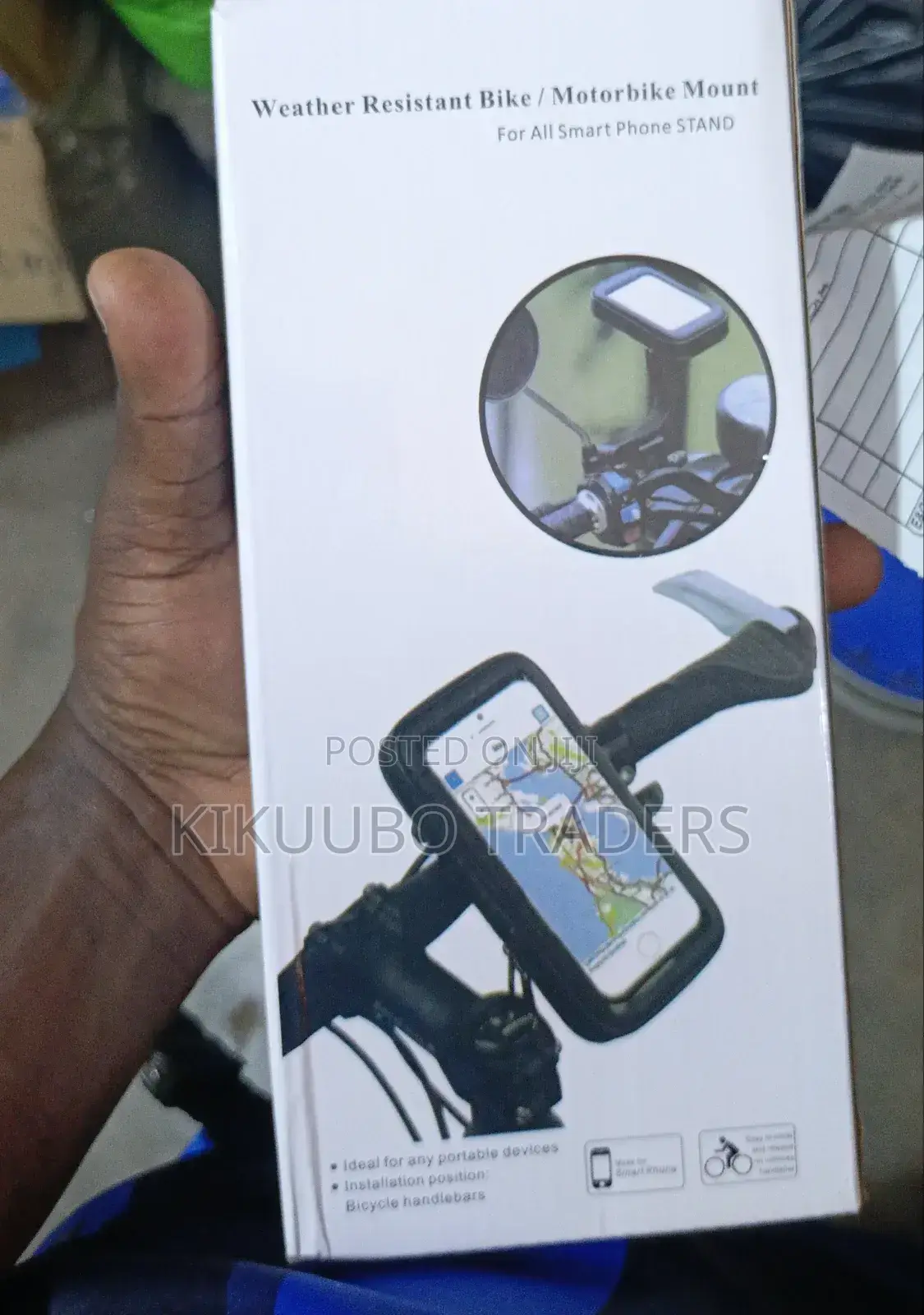 Weather Resistant Bike Phone Mount