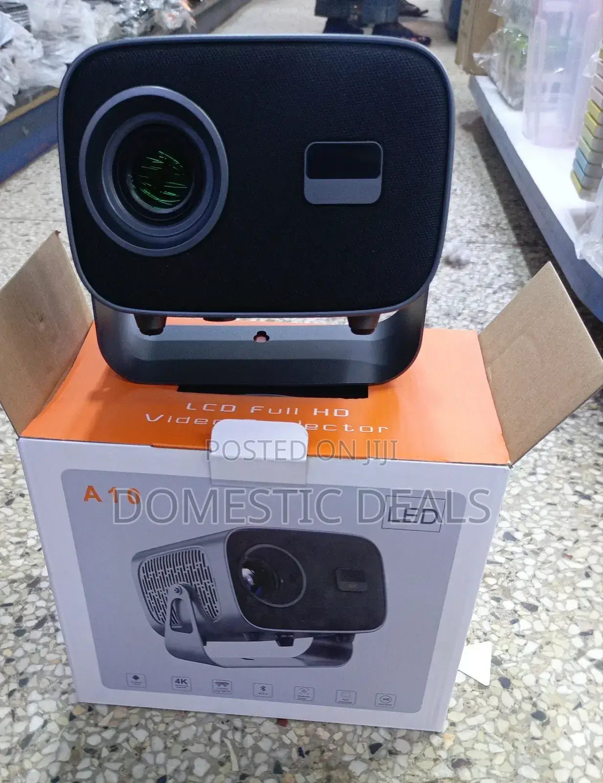 A10 Android Projector. It Is a Portable Led Projector