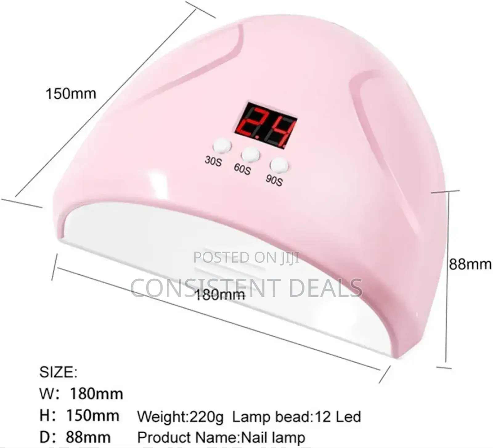 12 Led Manicure Photo Therapy Nail Machine