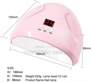 12 Led Manicure Photo Therapy Nail Machine