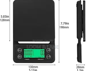 Multifunction Kitchen Scale With Timer