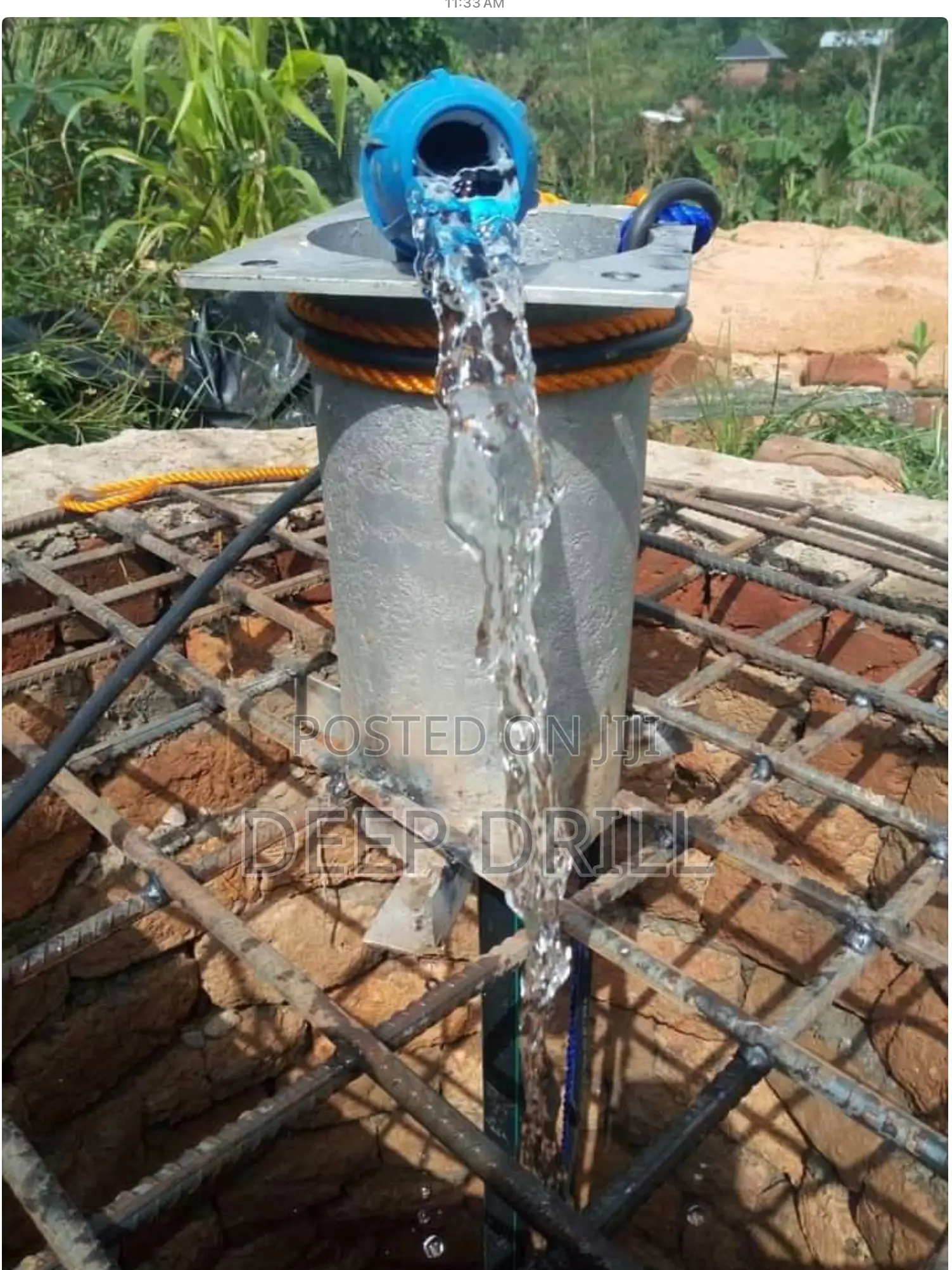 Deep Underground Water Well