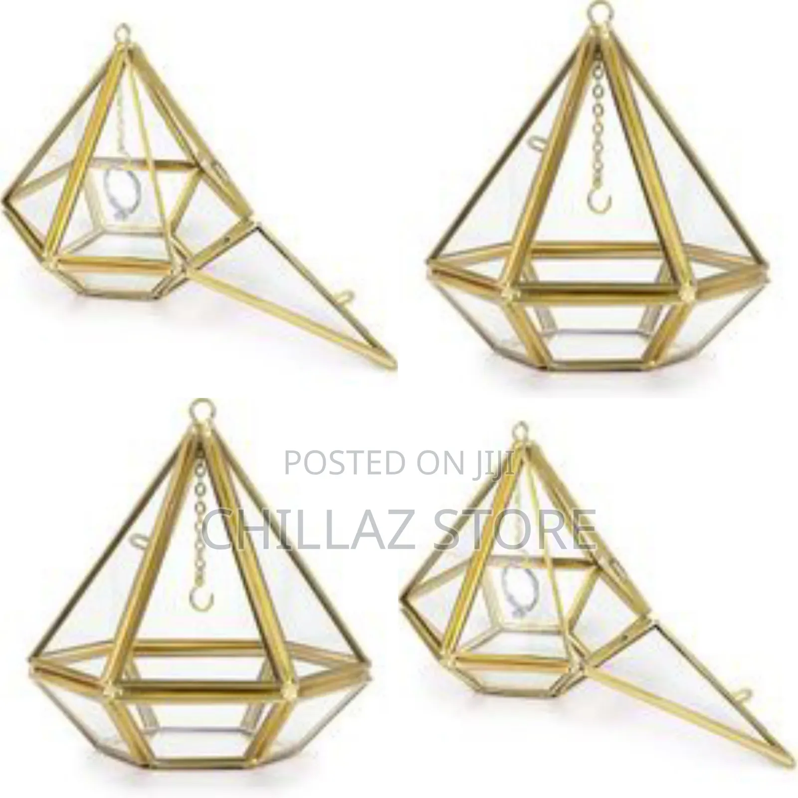 Geometric Acrylic Ring Display Holder.