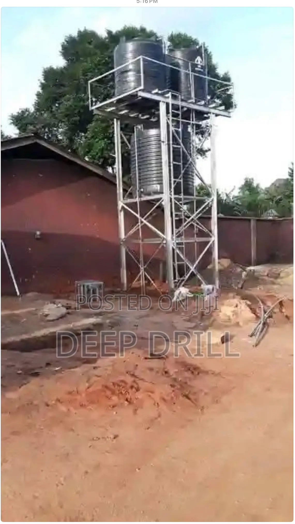 Deep Underground Water Well