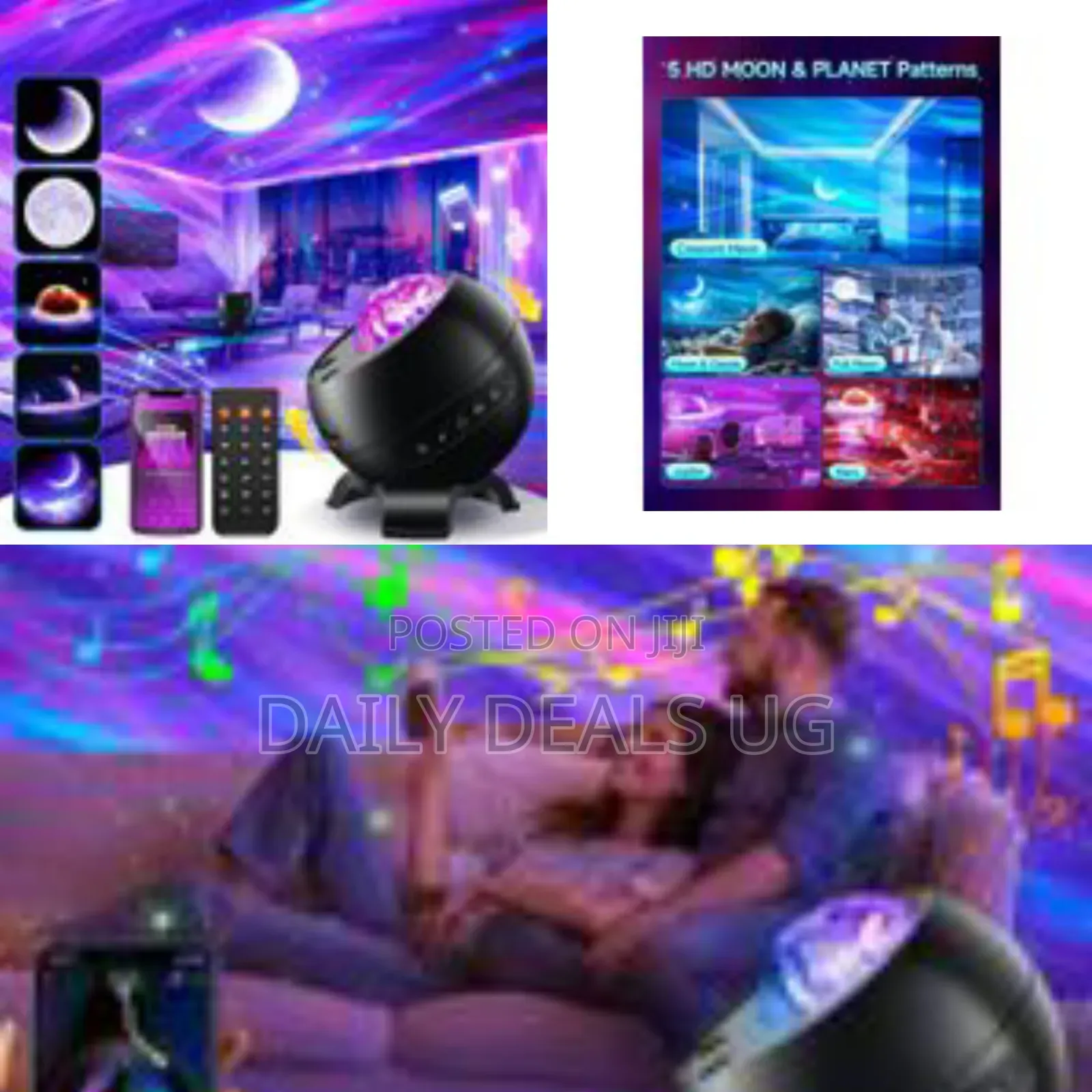 3-in-1 Planetarium Projector Lights for Bedroom, 180 Light Modes