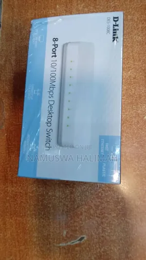 D-Link 8-Port 10/100mbps Desktop Switch.