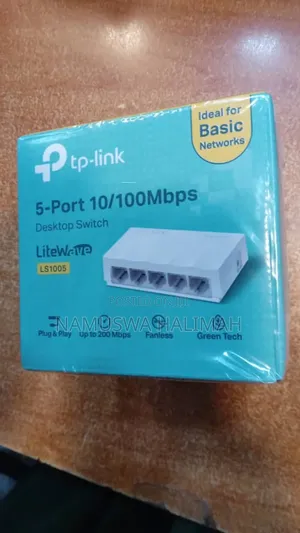 Tp-Link Litewave Ls1005 5-Port 10/100mbps Desktop Switch.
