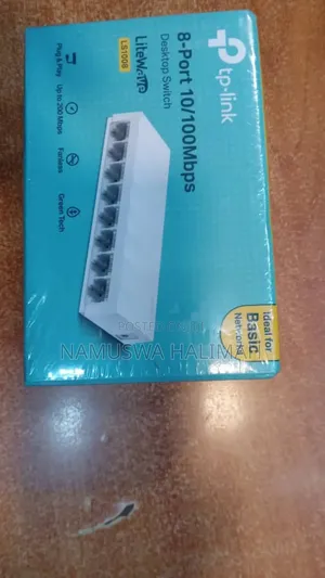 Tp-Link 8-Port 10/100mbps Desktop Switch, Model Number Ls1008