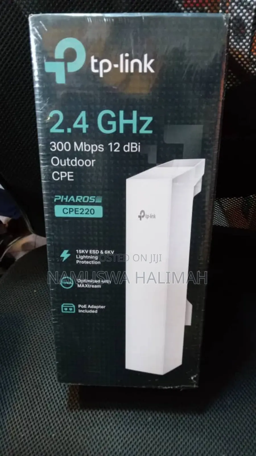 Tp-Link 2.4ghz 300mbps 12dbi Outdoor Cpe, Model Cpe220.