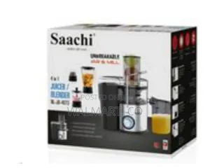 Saachi 4 in 1 Electric Juicer Blender-Black