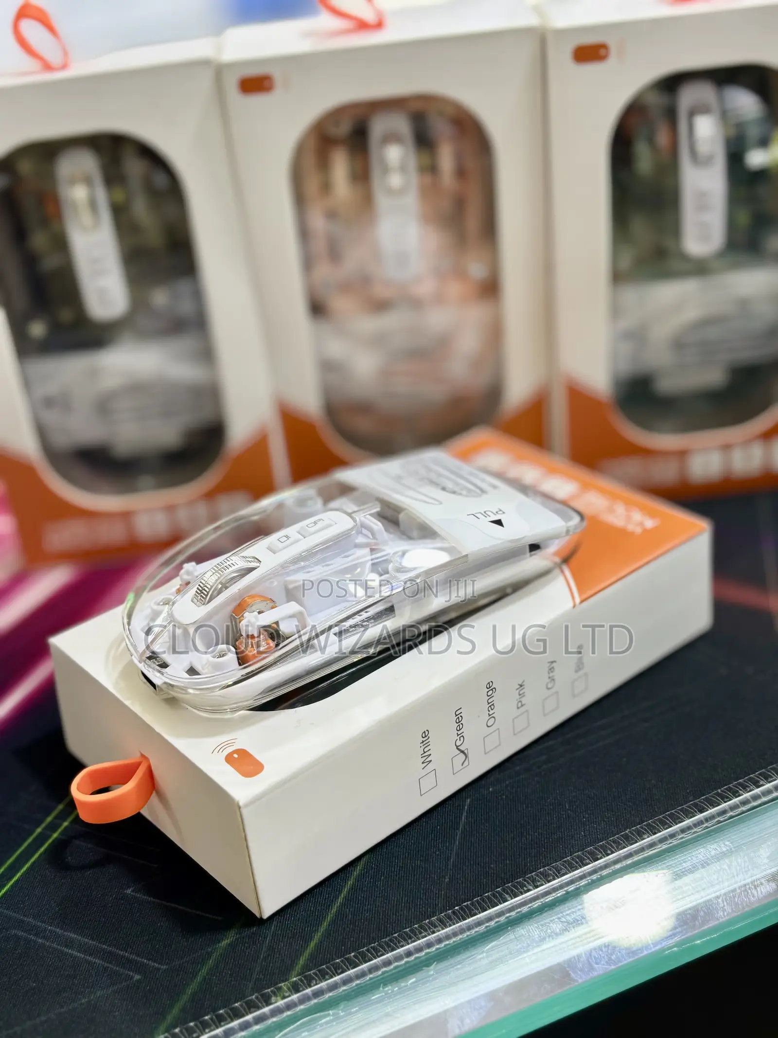 Universal Wireless Transparent Mouse