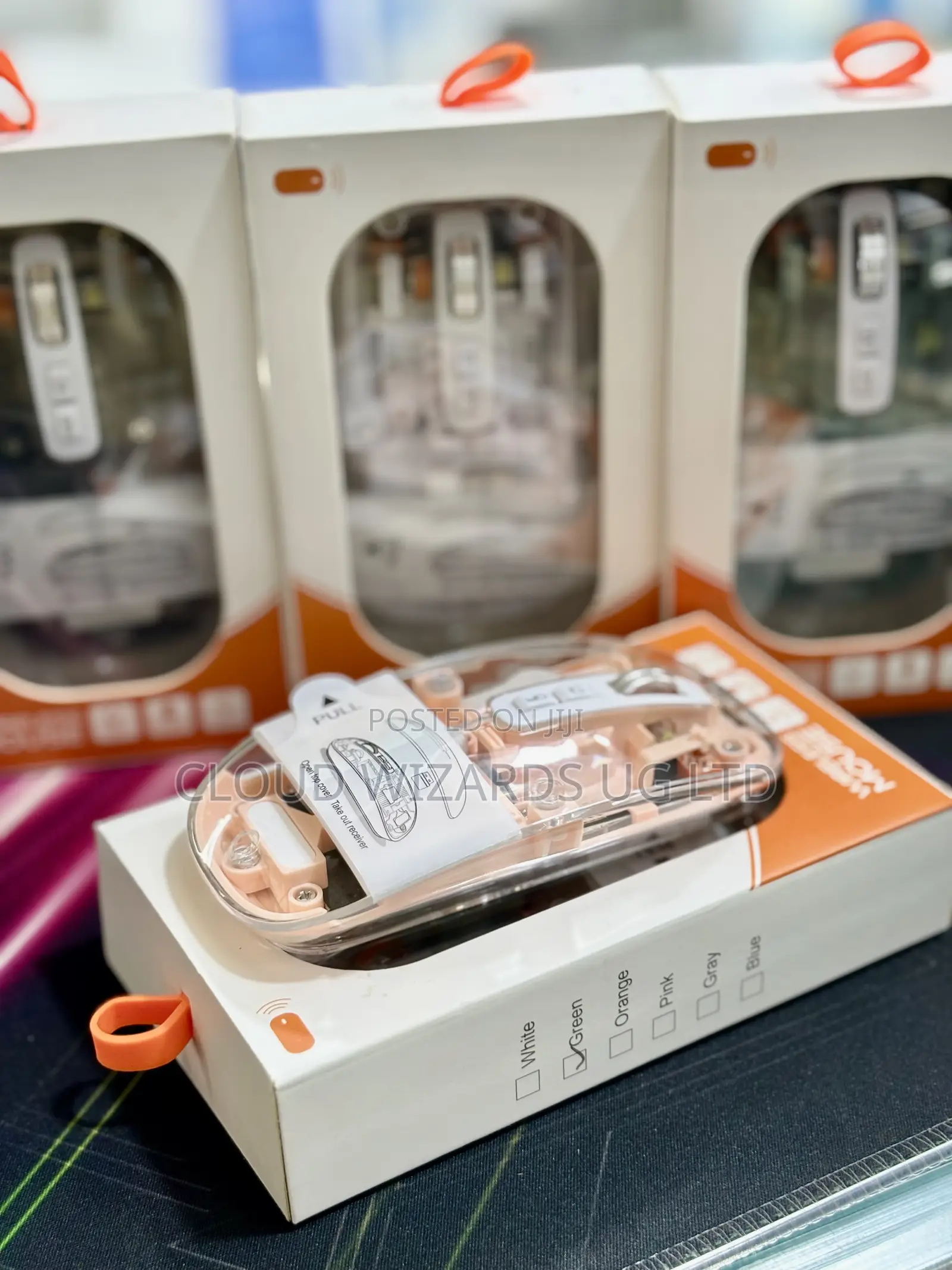 Universal Wireless Transparent Mouse