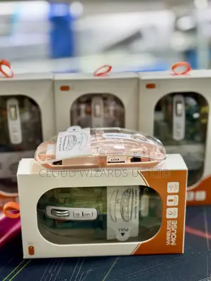 Multi Color Transparent Bluetooth Mice