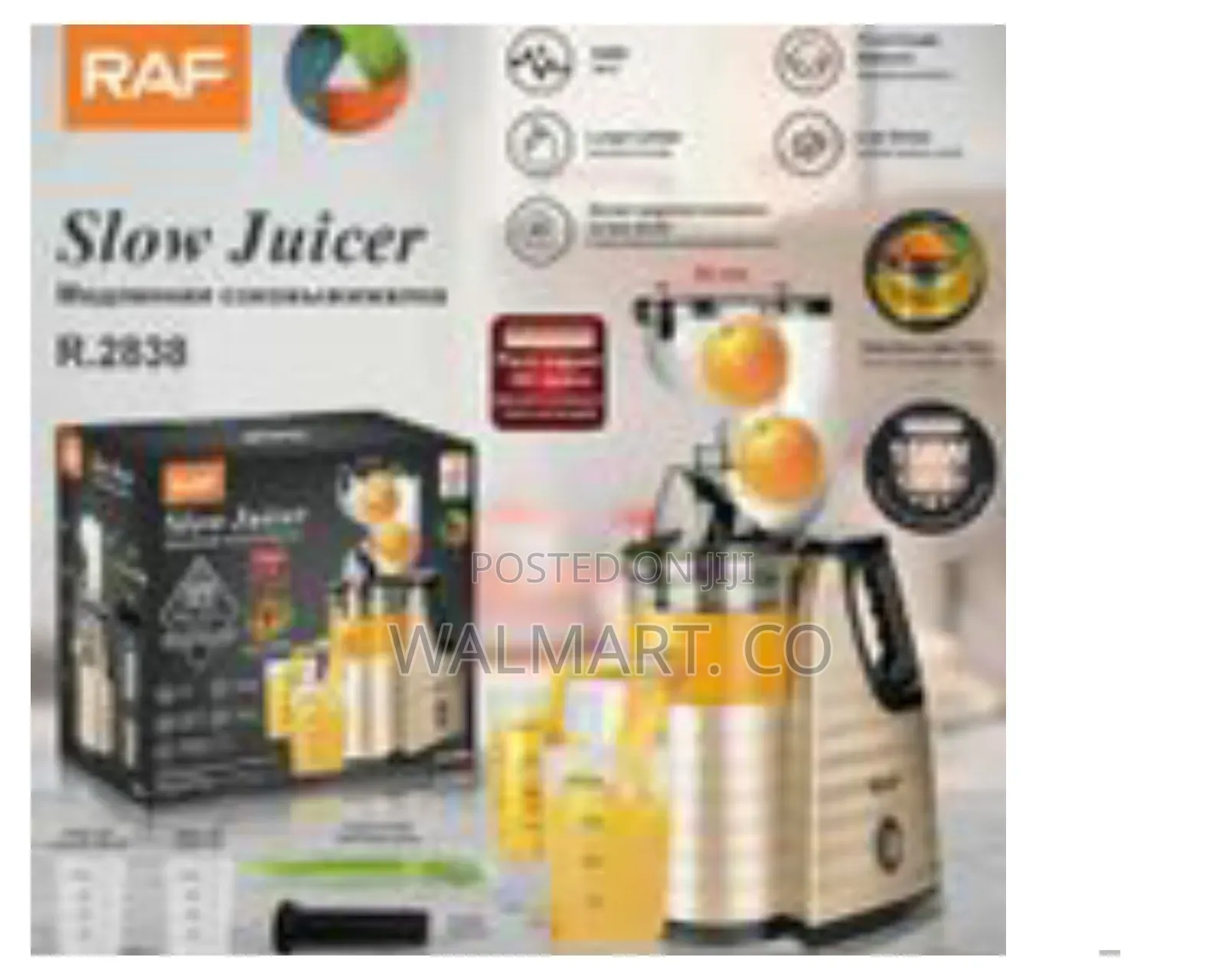 Raf Slow Masticating Juicer Extractor