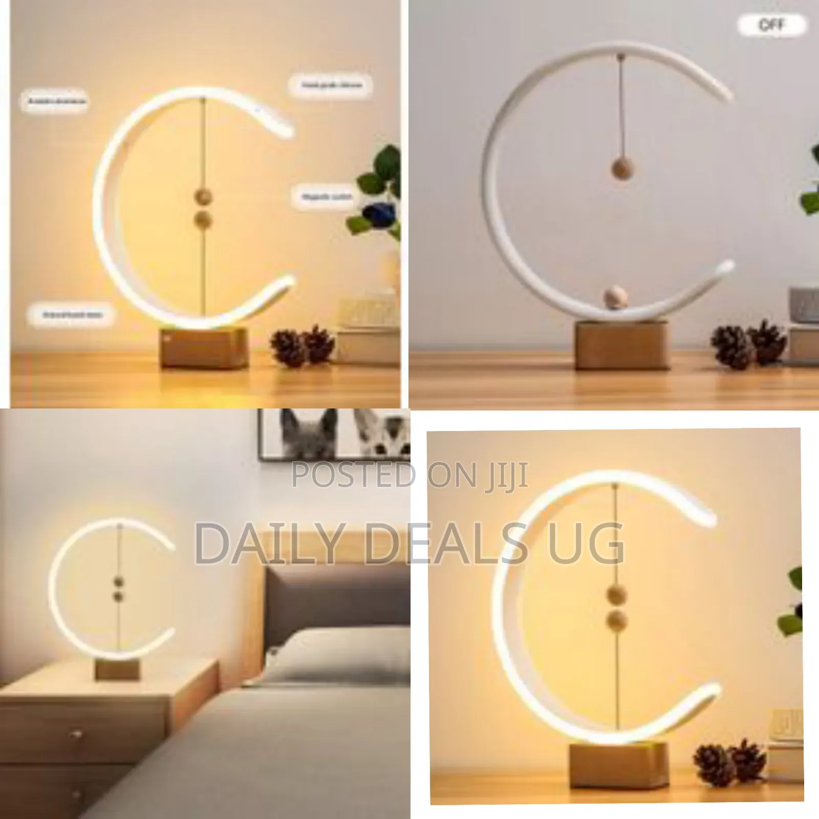 Magnetic Balance Lamp Modern Desk Smart Led Table Lamp