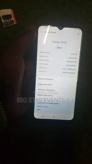 Samsung Galaxy A02S 64 GB Black