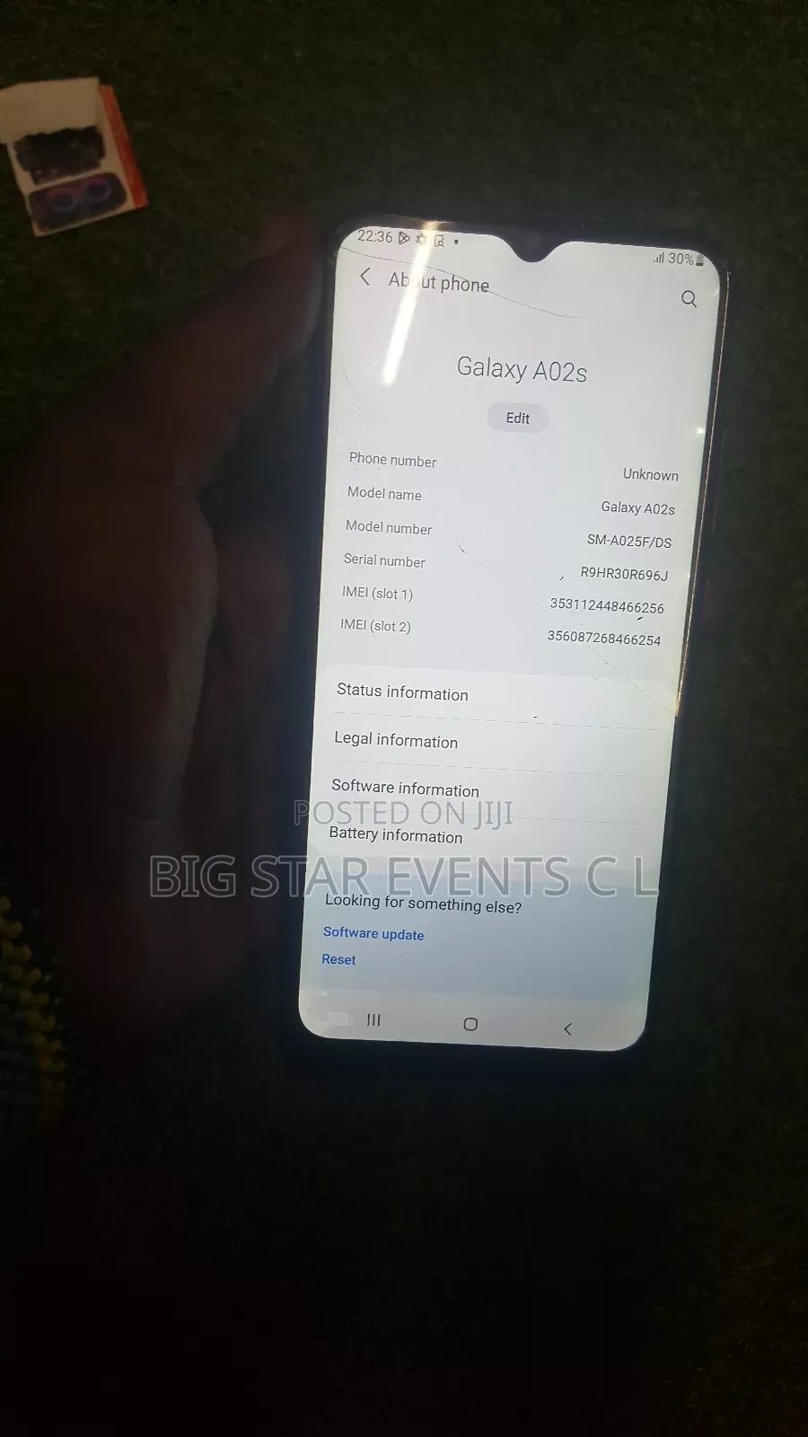Samsung Galaxy A02S 64 GB Black