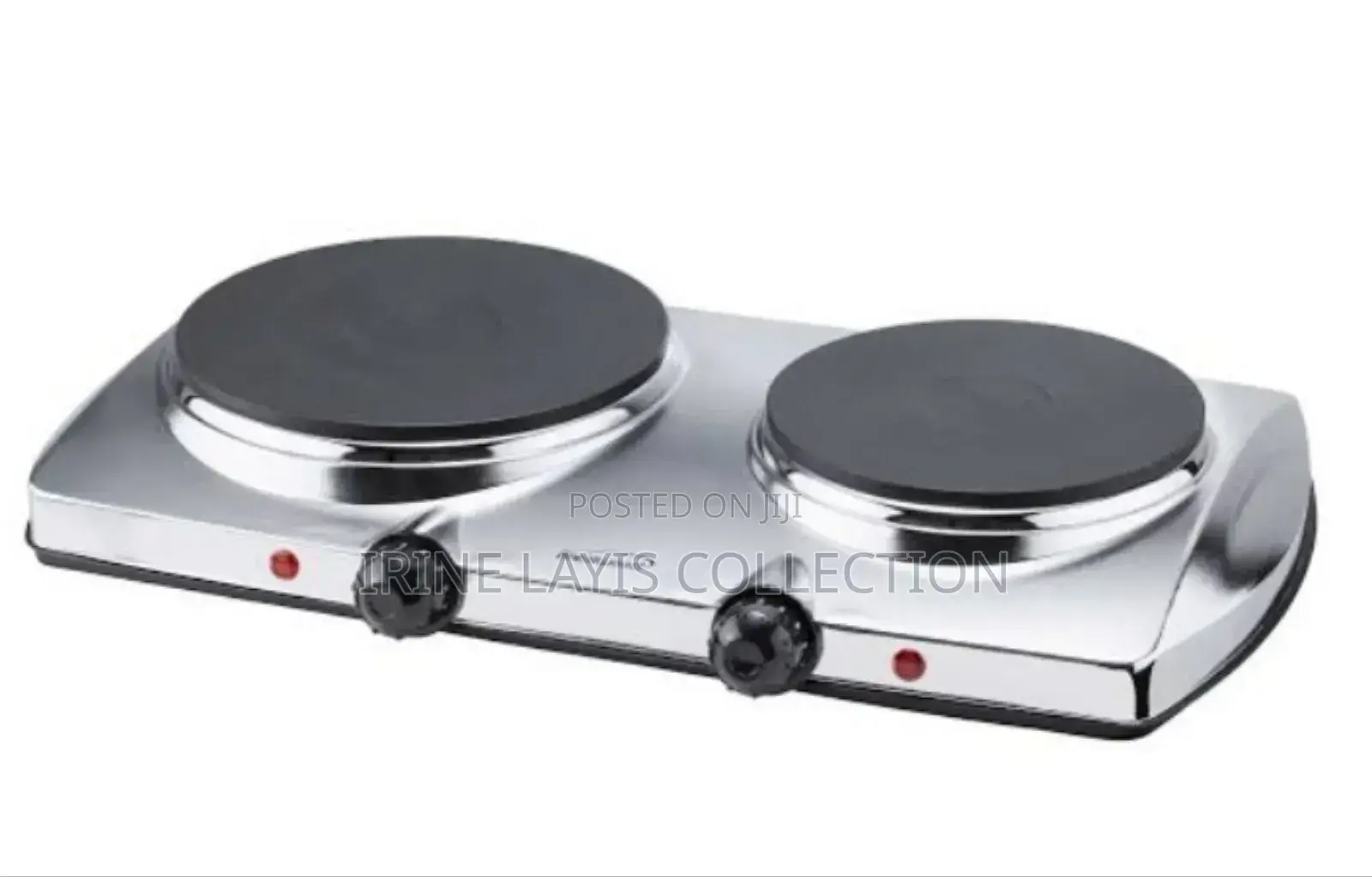 Max Plus Double Burner Electric Hot Plate