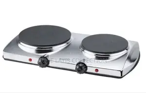 Max Plus Double Burner Electric Hot Plate