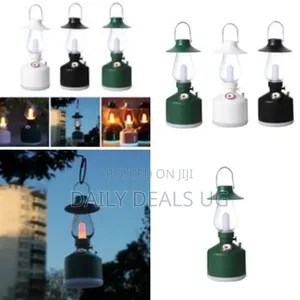 Usb Rechargeable Retro Kerosene Lamp Humidifier With Led Light Night