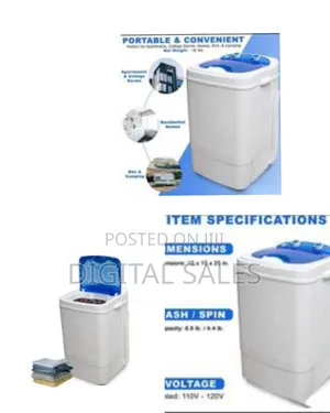 8 Kg Laundry Automatic Baby and Shoe Portable Top Load Single Tub Mini