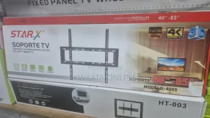Fixed Tv Screen Mount For 40 To 80 Inches, 50 Kg