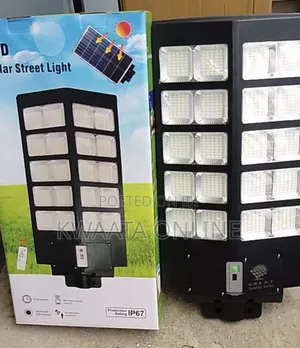 1200watt Solar Powered Remote Controlled Led Street/Pole Light