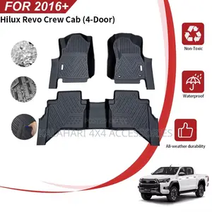 5d Floor Mats /Carpets Hilux 2016+