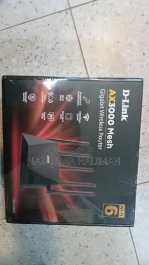 D-Link Ax3000 Mesh Gigabit Wireless Router.