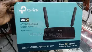 T-Link Archer Mr600 4g+ Cat6 Ac1200 Wireless Dual Band Gigabit Router.