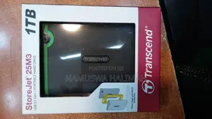 Transcend Storejet 25m3 1tb Portable Hard Drive.