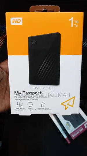 Wd My Passport 1tb External HDD