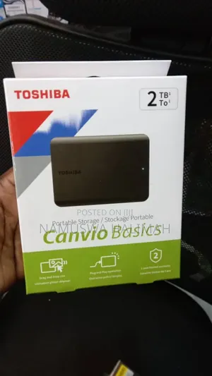 Toshiba 2tb External Hard Drive.