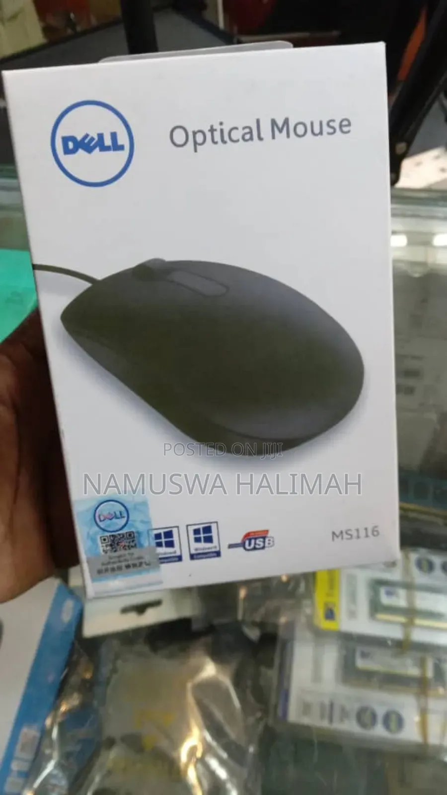 Dell Ms116 Optical Mouse Original
