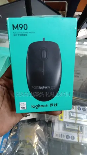 Logitech M90 Full-Size Corded Mouse.
