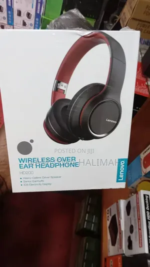 Lenovo Hd200 Wireless Over-Ear Headphones.