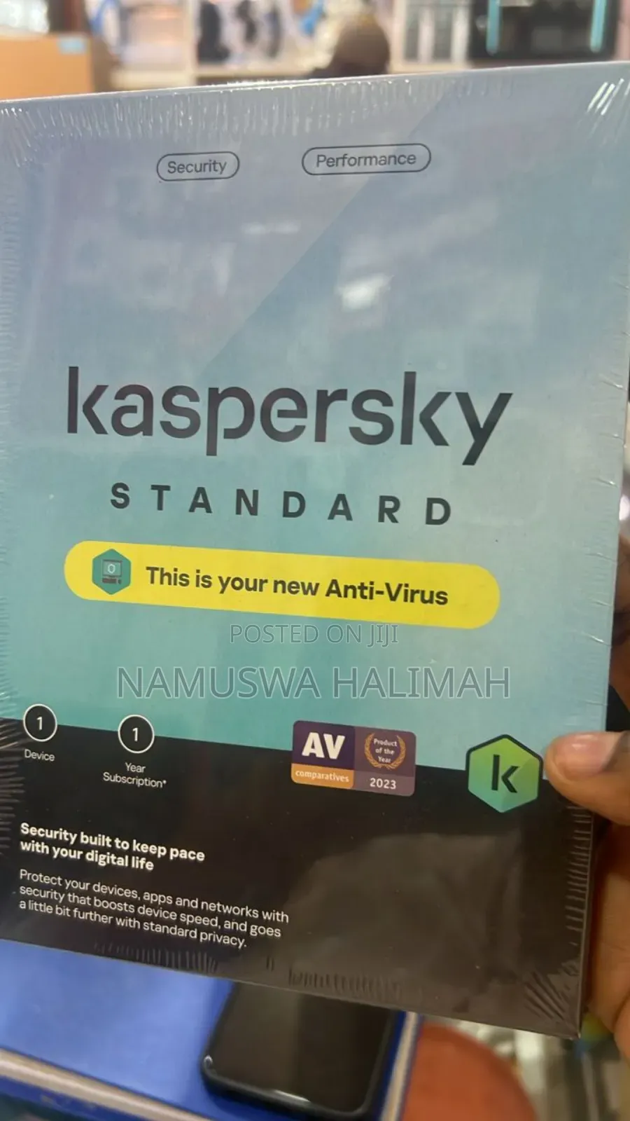 Kaspersky Standard, an Antivirus Software.