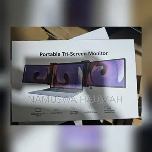 Portable Tri-Screen Monitor,
