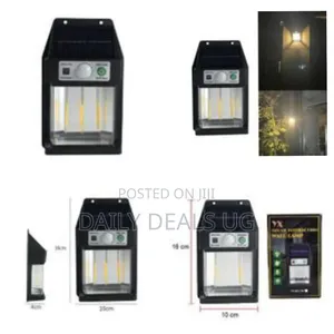 Outdoor Solar Interaction Wall Lamps Wireless Dusk To Dawn Porch Light