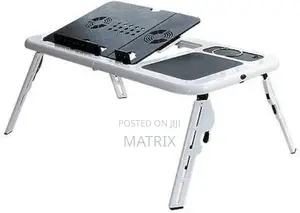 Portable Laptop Table With Cooling Fan