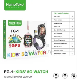 Hainoteko Fg-1 Kids' 5g Smart Watch With Sim Card Support