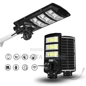 2 In1 Ai Wi-Fi Solar Camera +Street Solar Floodlight- 450w